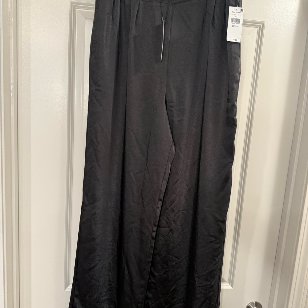 Sanctuary Black Wide Leg Pants